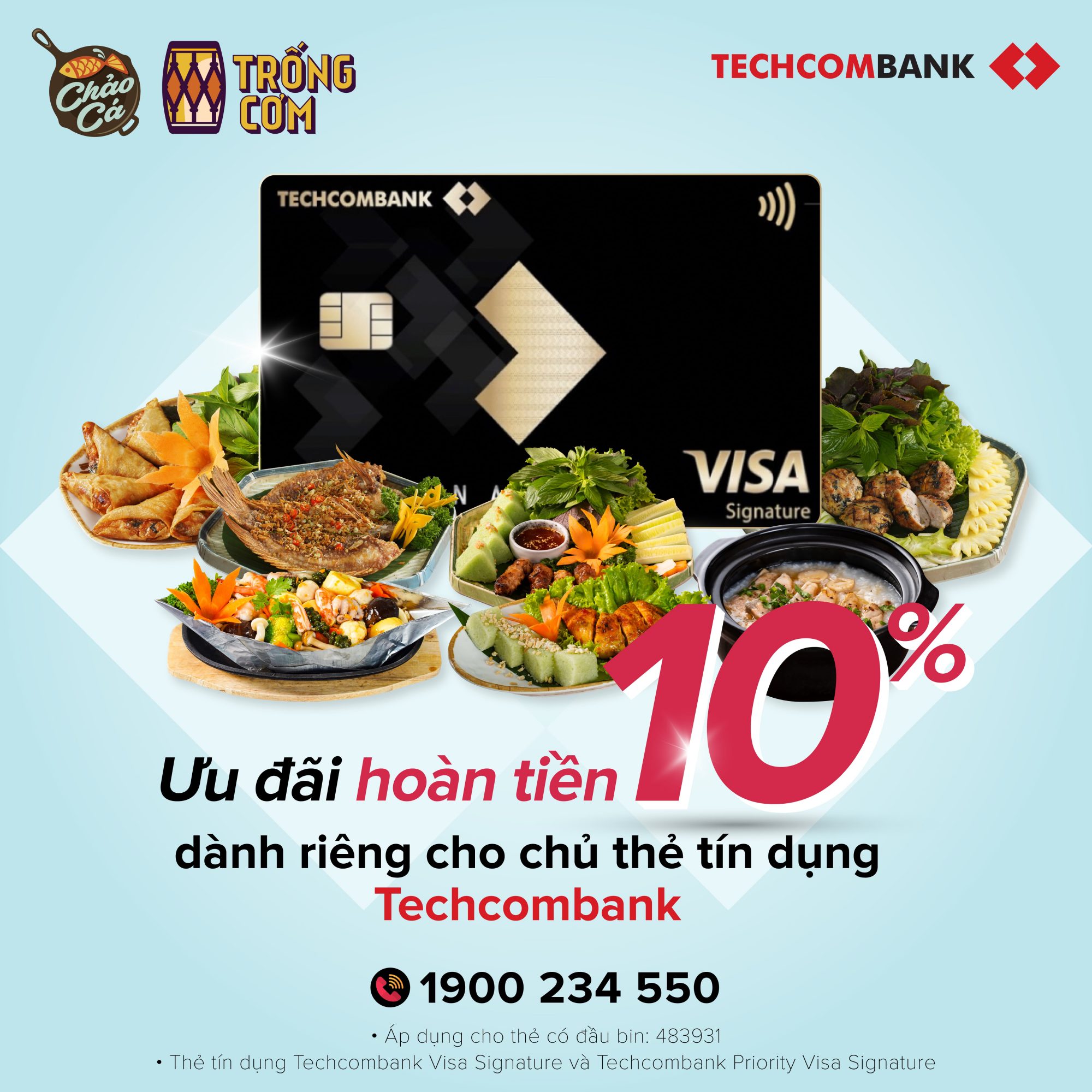 Ưu đãi chủ thẻ Techcombank